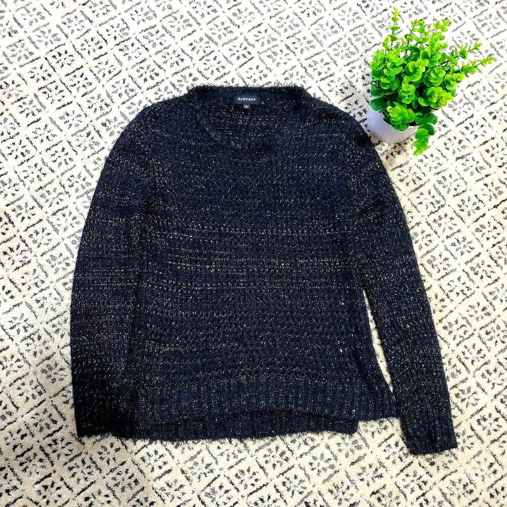 Rampage Black Sweater